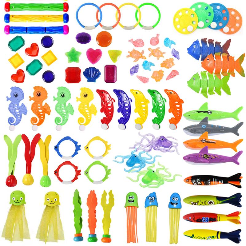Diving Toys Plastic Children's Summer Outdoor Swimming Pool Water Toys Parent-child Interactive Swimming Activities