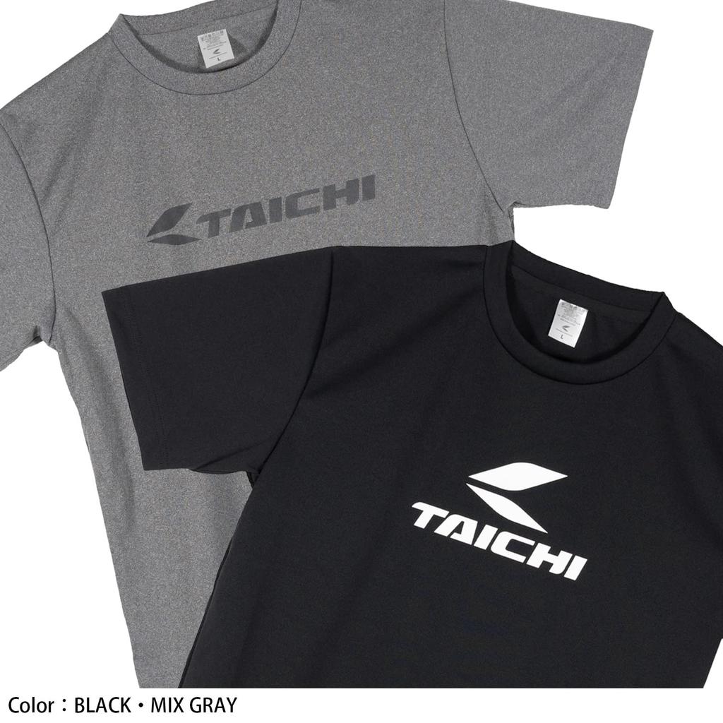 RS TAICHI Sweat-Wicking, Quick-Drying, UV-Cut Sport T-Shirt RSU096 Black M