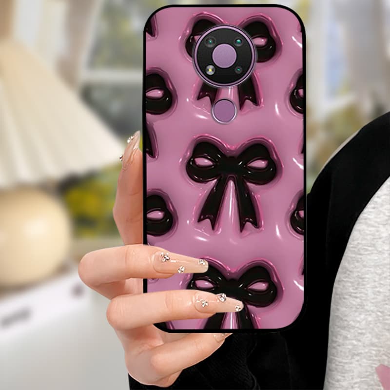 Capa For Nokia 5.4 Cases Black Silicon Soft TPU Phone Case For Nokia 5.4 5.1 7.1 Protective Camera Coque Nokia5.4 Back Shells
