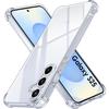 Case - Phonillico® - Samsung Galaxy S25 - Shockproof - Flexible - Transparent