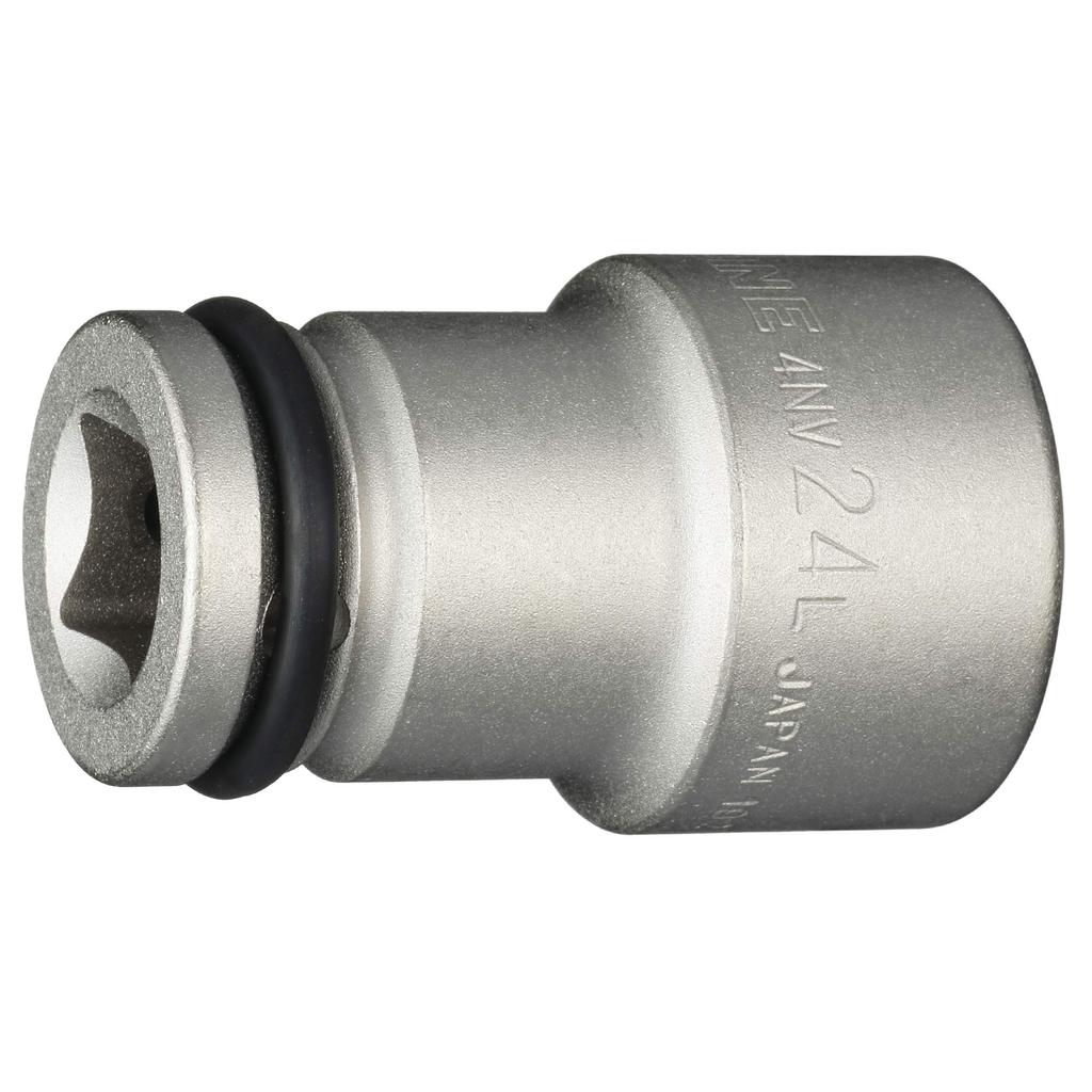 TONE Impact Long Socket Drive Angle Width Across Flats 24mm HP4NV-24L 12.7mm (1/2")