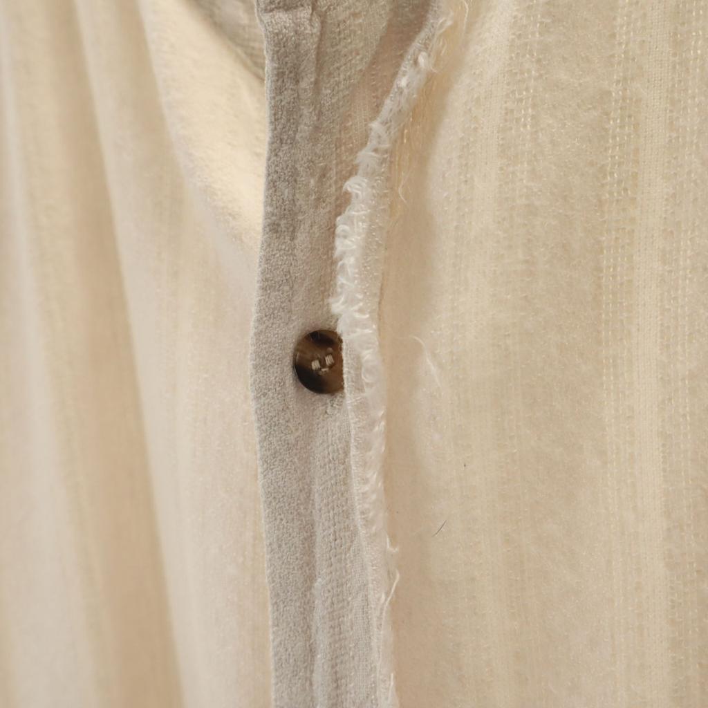 PROTEST CLOTHING 00s Short Sleeve Shirt L Off White Men's Used