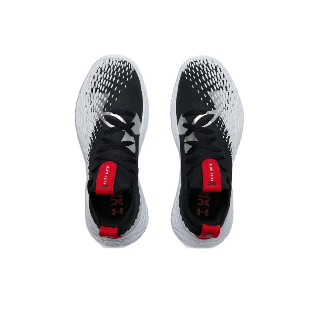 Under Armour Futr X Elite 2 Удобные Модные Поддерживающие Сцепление Низкие Баскетбольные Кроссовки Унисекс Белые Черные Красные 6007019-001