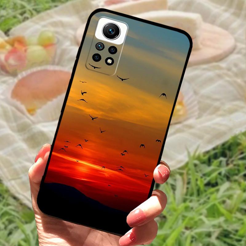 Чехол для Redmi Note 12 Pro 4G, силиконовый, мягкий, мраморный, черный бампер, Funda Coque, для Xiaomi Redmi Note 12 Pro, защитный чехол для телефона