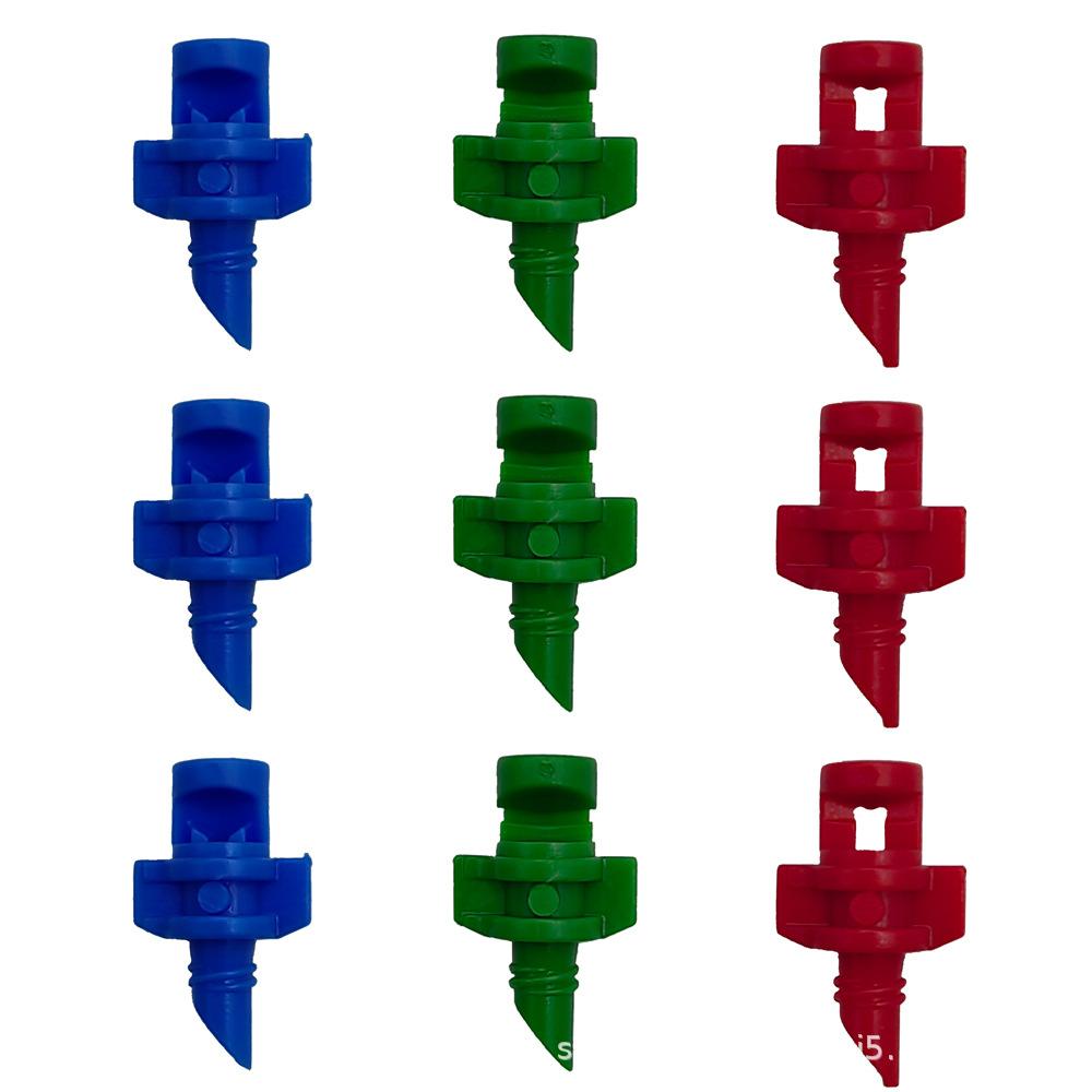 100 шт 90/180/360 градусов рефракционный спринклер резьбовое соединение распылитель тумана насадка для фруктовых деревьев