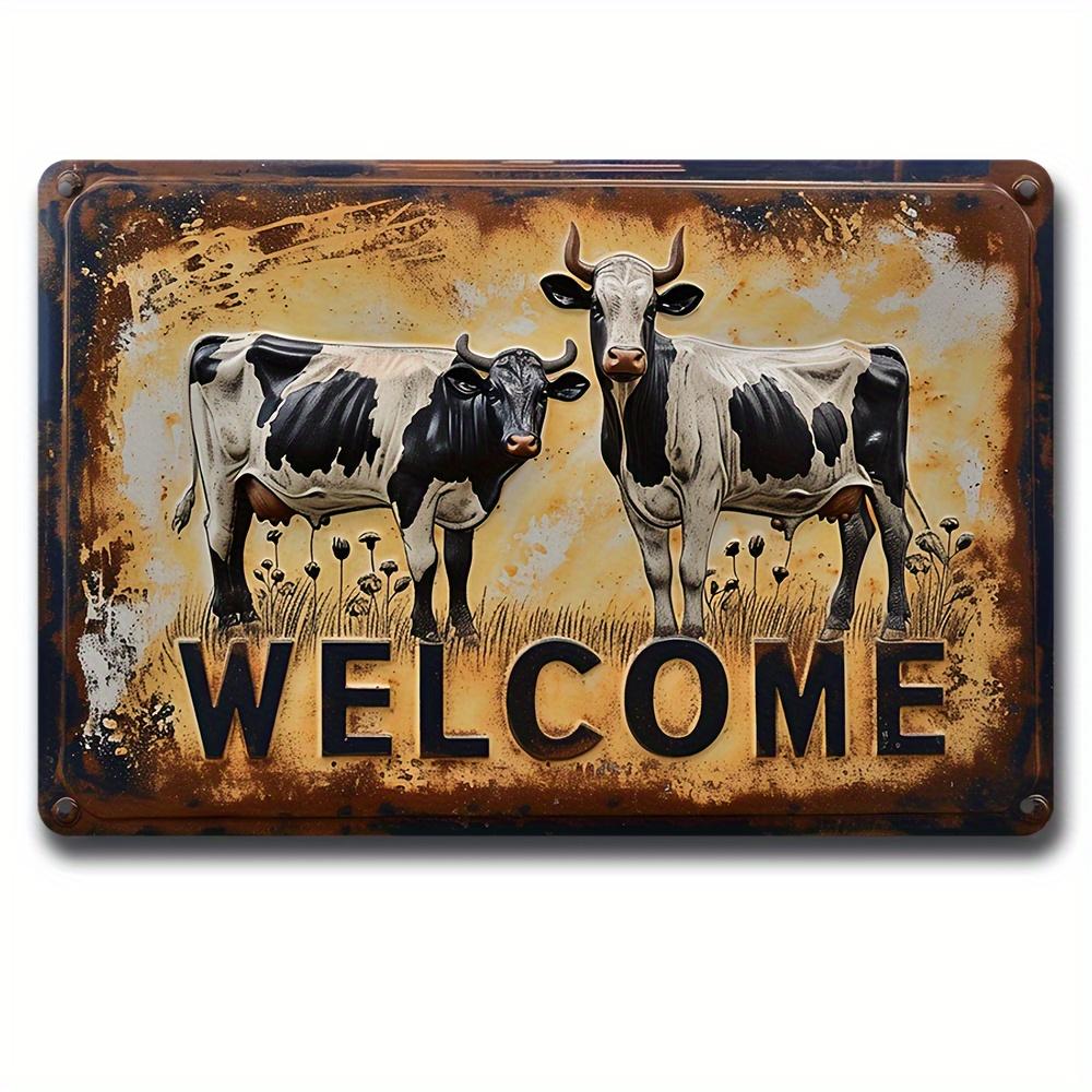 FJ Винтажные металлические жестяные таблички 2D плоская печать Постеры Комната Стена Дом Фермерский дом Декор Украшение комнаты