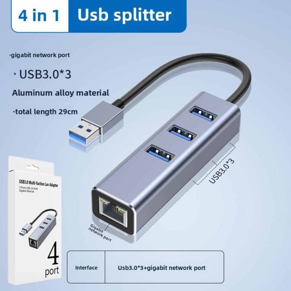 USB Gigabit Ethernet адаптер Plug and Play 3 0 в RJ45 конвертер для ноутбука телефона ТВ-приставки проводная сетевая карта