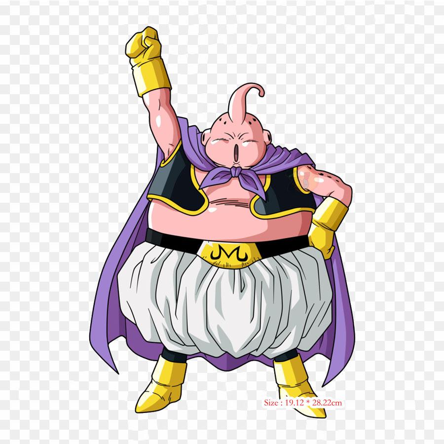 Нашивки для сумки для одежды, термонаклейки с утюгом на термонаклейках Majin Buu Babidi, моющиеся теплопередачи с узором