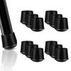 12Pcs Chair Leg Caps Stool Leg Protectors Wear Resistant Anti-Scratch Simple Installation Floor Protectors Non-Slip