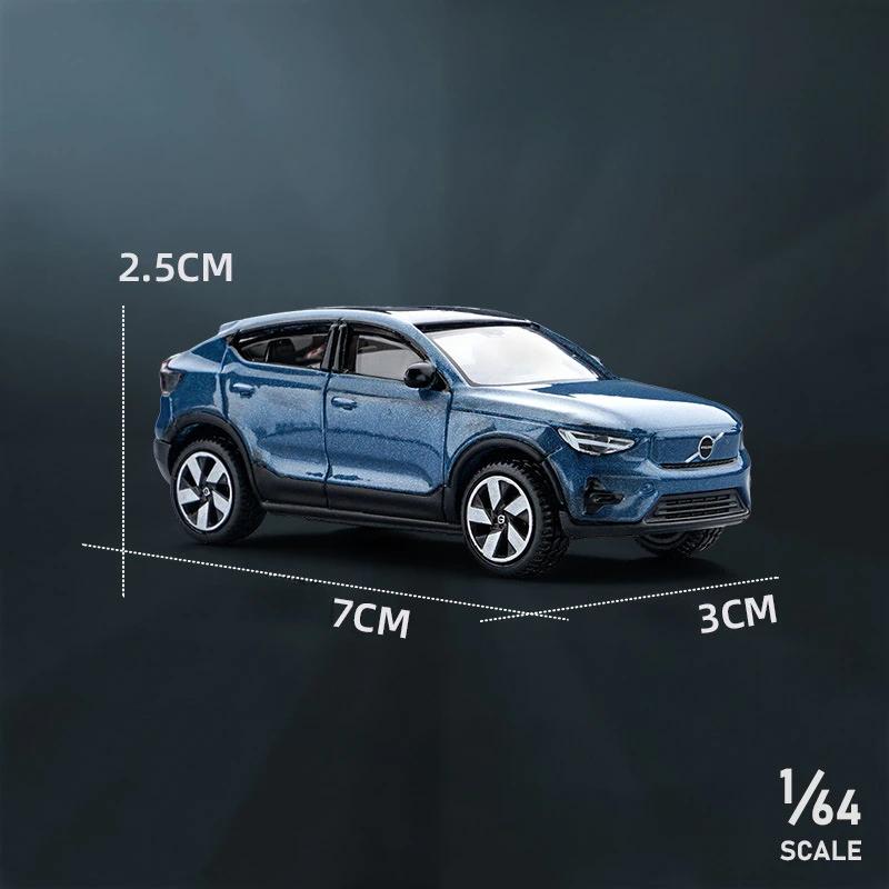 Simulation 1/64 Volvo XC60 XC40 Alloy Car Model Diecast Metal Toy Vehicle Collection Miniature Voiture Home Decor Boy Car Toy