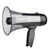 Portable Megaphone Bullhorn 20 Watt Power Megaphone Speaker Built-in Siren Alarm Modes With 240s Recording And Usb Port