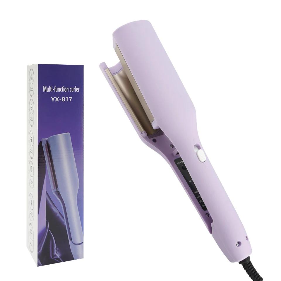 32MM Electric Curling Iron Automatic French Egg Roll Hair Curler Long Lasting Styling Curling Tool Fast Heating EU/US Plug