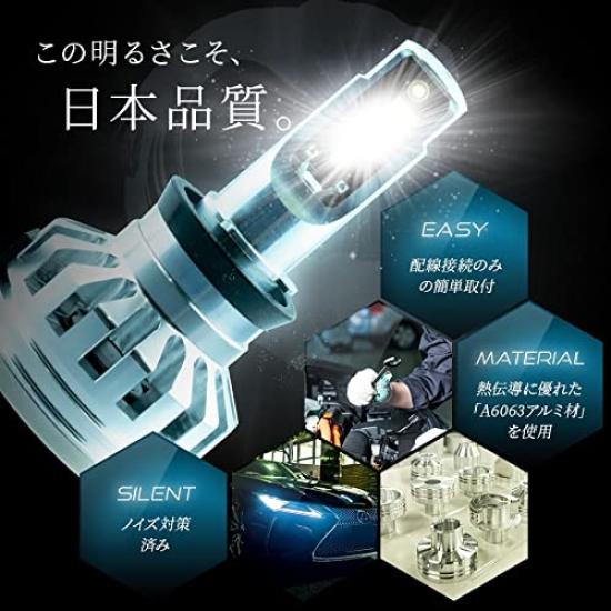 Светодиодные противотуманные фары Nippon Lighting High Lumen для противотуманных автомобилей PSX26W 6500K Взрывоопасный свет Совместимость с техосмотром транспортного средства Включена 2-летняя гарантия Японские светодиоды