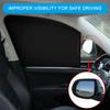 Magnetic Car Sunshade Anti-UV Curtain Car Side Window Foldable Mesh Summer Protection Privacy Sun Visor for Car Accessories