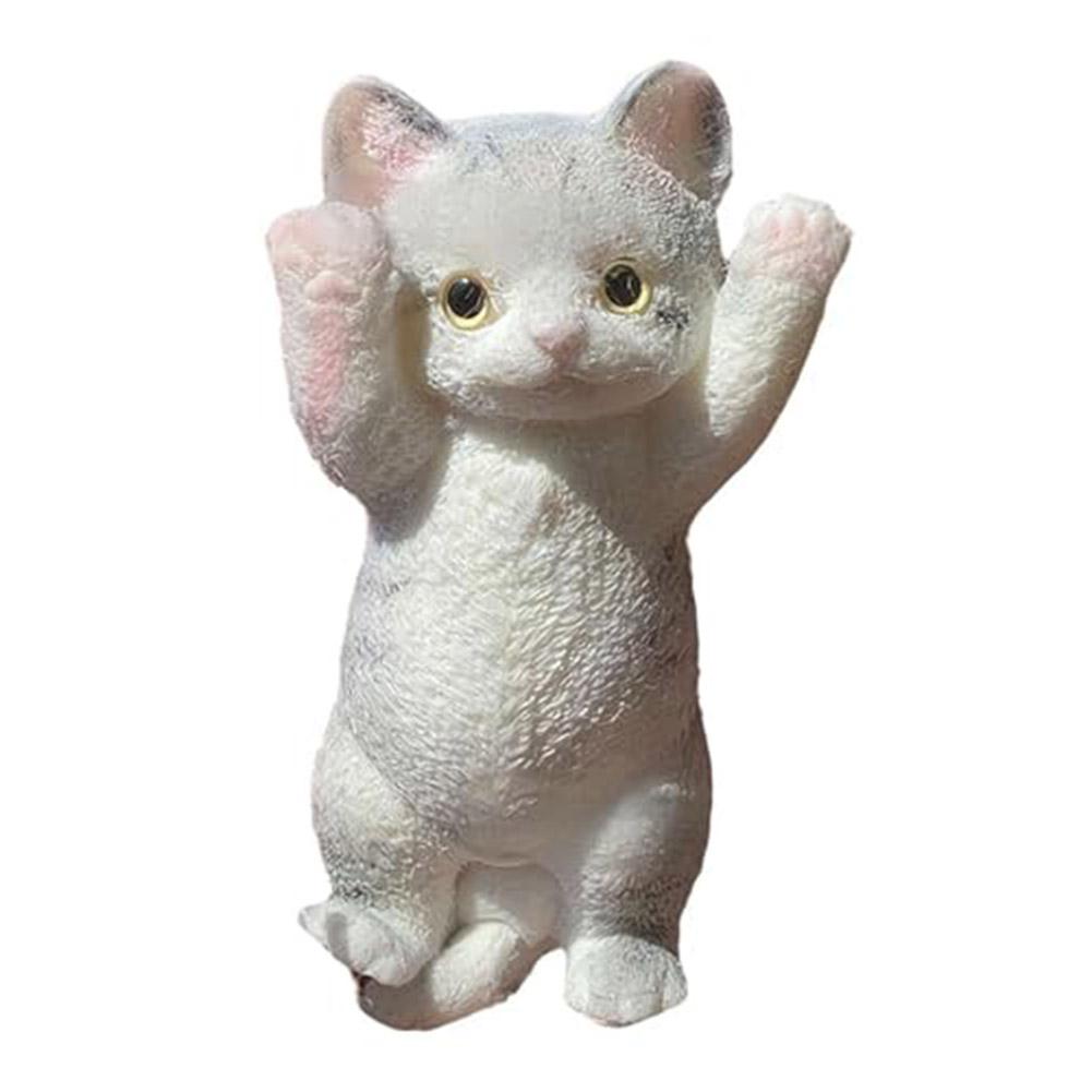 Кошка Сжимающая Игрушка Большая Кошка Сжимаемые Игрушки Мягкая ТПР Кошка Игрушка-Антистресс Супер Милая Игрушка-Снятие Стресса Кукла для Детей и Взрослых