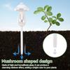 4 шт. Автоматические шары для полива растений Грибовидные стеклянные устройства для полива растений 200 мл Самополивающиеся шипы Садовые аксессуары