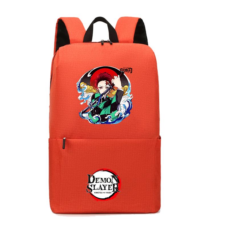 Рюкзак в стиле аниме «Убийца демонов» Nezuko Kawaii, школьная сумка с героями мультфильмов, большая вместимость, манга для путешествий, повседневная сумка для книг для девочек для взрослых
