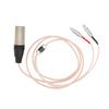 HiFi кабель 4-контактный XLR мужской сбалансированный кабель совместимый с Sennheiser HD800 HD800S HD820 1.2m3.9ft