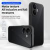 KEYSION Матовый полупрозрачный черный чехол для телефона VIVO V60 Lite 5G Мягкий силикон+ПК Прозрачная противоударная задняя крышка для IQOO Z10R 5G