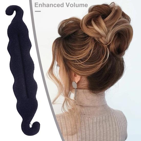 Yousheng Hair Bun Maker Sponge Hair Curler Deft Bun Twister Shaper Long Hair Easy Fast Snap Roll Tool Lazy Women Girl Hair Styling Accessories