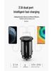 PISEN Dual-Port Fast Charge Universal USB Car Charger