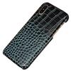 Ретро Чехол из Коровьей Кожи с Узором под Крокодила для iPhone 17 Pro Max Air 17 16 15 14 Plus 13 Pro 12 11 Мобильного Телефона Жесткий Чехол