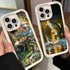 Чехол для телефона iPhone 17 Air 16E 15 16 Pro Max Удочка с карпом Чехол 14 Plus 13 12 Mini Мягкий силиконовый Fundas