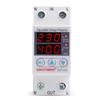 220V Intelligent Adjustable Over and Under Voltage Limit Current Protector Relay Reset Protector