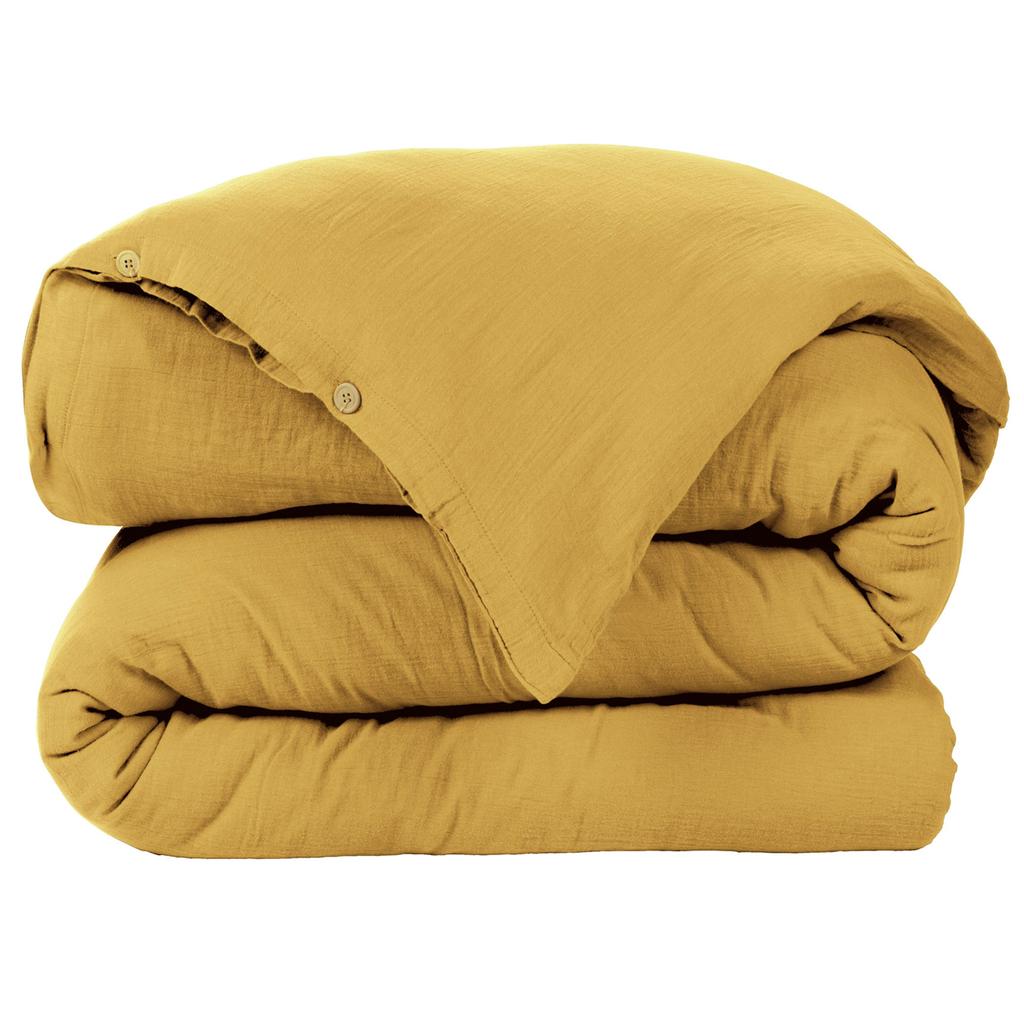 Пододеяльник 240х260 см из хлопковой марли Safran