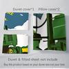 3Pcs John Deere Pride Moline Bedding Sets For All Sizes New 3D Printed Bed Cover Comforter Duvet Cover Pillowcase Bedroom Decoration