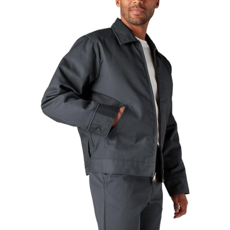 Dickies Утепленная куртка Эйзенхауэр Угольно-серая куртка Мужская Серая TJ15-CH