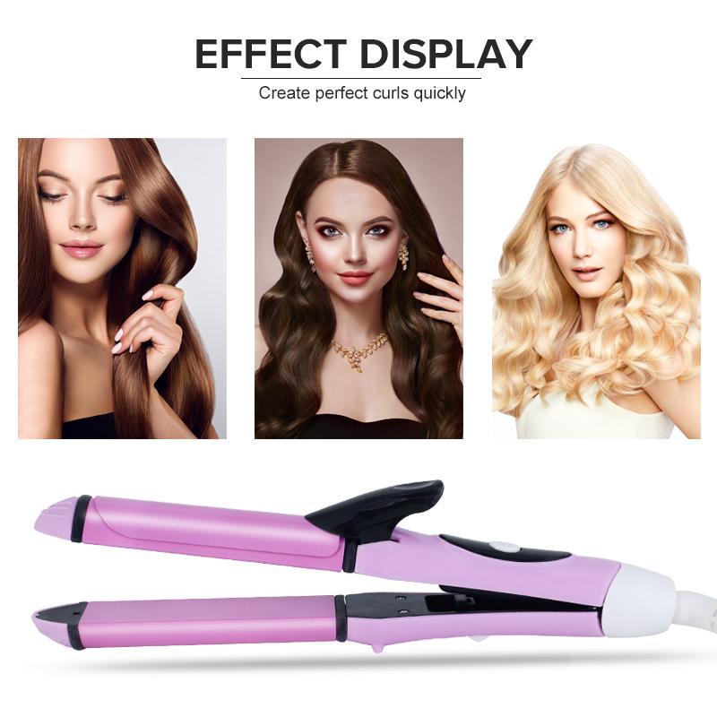 Мультистайлер для волос 2 в 1 (завивка и выпрямление)