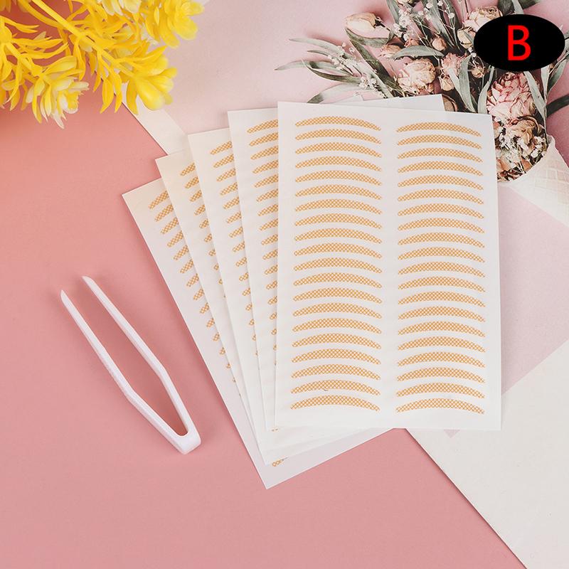 200Pcs Invisible Eyelid Sticker Double Eyelid Stickers Transparent Self Adhesive Double Eye Tape Ladies Eye Makeup Tools
