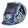 Auto Darkening Welding Helmet LCD True Color Protective Adjustable Blue Gentleman Skull Style
