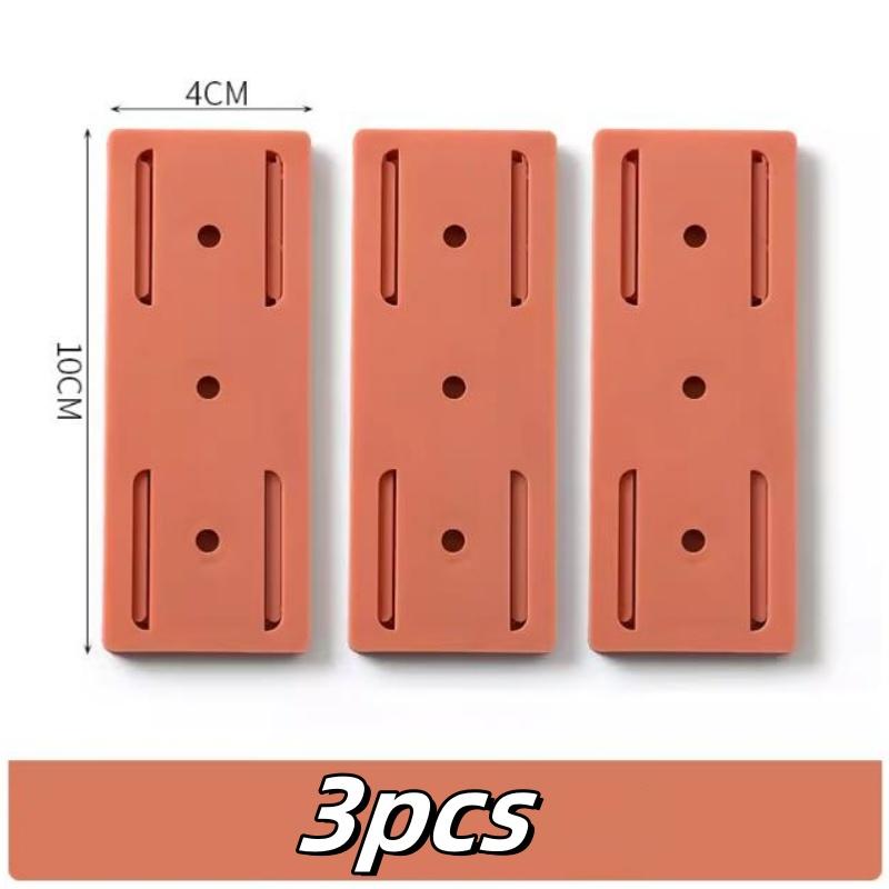 Socket Holder Organizer Socket Fixer Powerful Traceless Wall-mounted Self-adhesive Cable Seamless Power Strip Hold Wire Holder