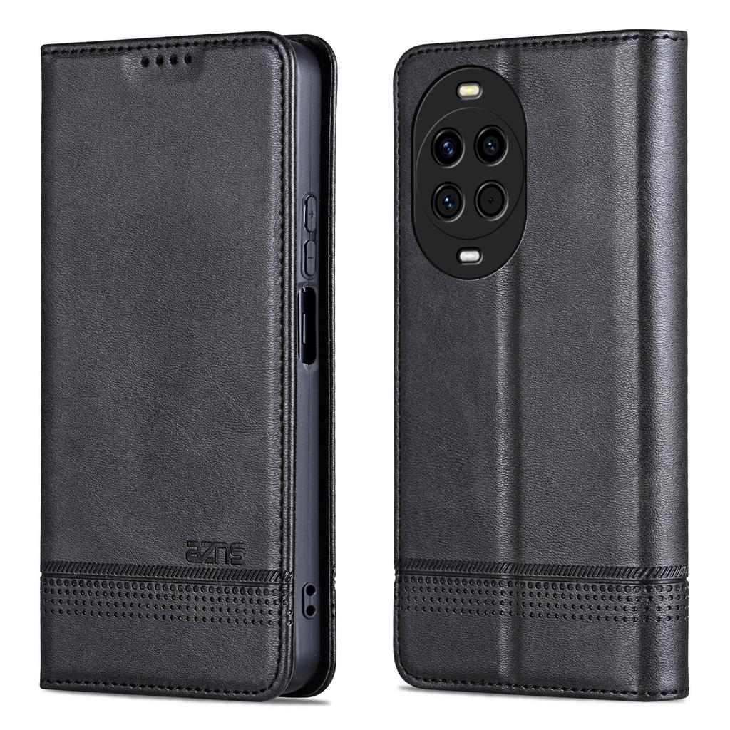 AZNS Чехол для Huawei nova 14 5G Кошелек-чехол для телефона из ПУ кожи с текстурой коровьей кожи