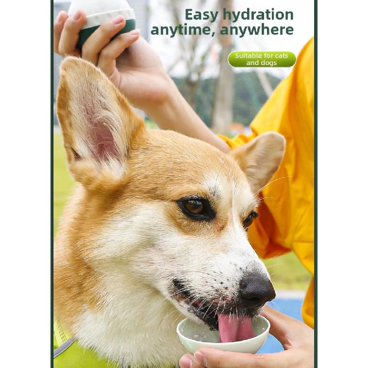 200 ML/400 MLDog Portable Drinking Bottles Foldable Pet Water Feeder Dog Drink Water Device Outdoor Dog Walking Pet Supplies