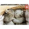 500-piece Puzzle - EDUCA - Sweet Kittens - Adult - 48x34cm
