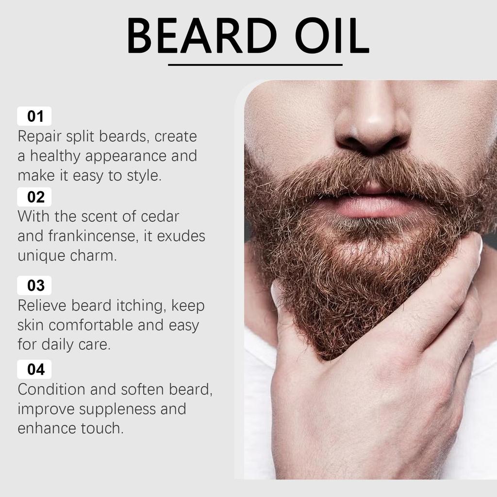 East Moon Men's Gentle Brightening Beard Oil - Fruity Scent