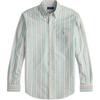 Polo Striped Cotton Embroidered Pony Shirt Men Tops 710P00630-003