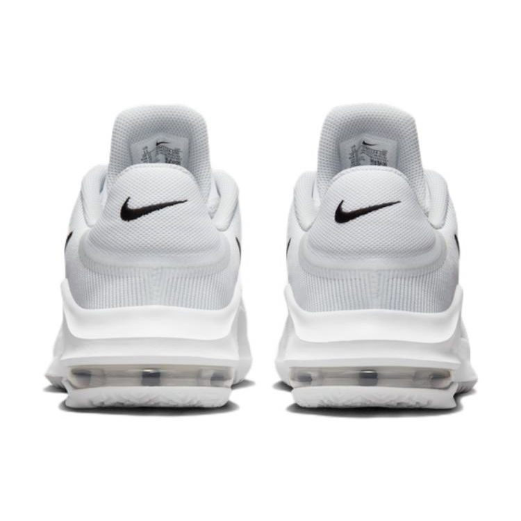 Nike Air Max Impact 4 Белые Черные Мужские Кроссовки Pure-Platinum DM1124-100