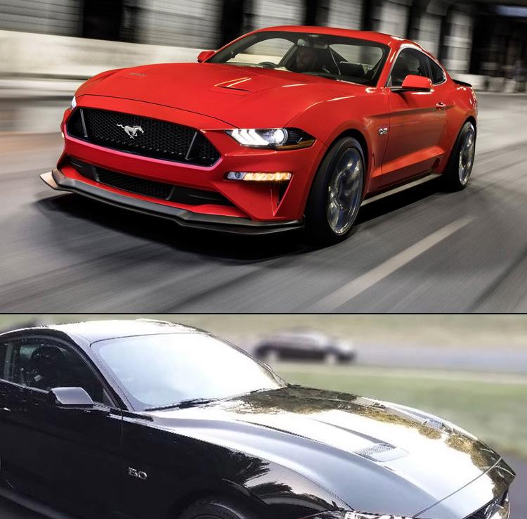 Ford Mustang (2018-2023 гг.) Аксессуары для губы переднего бампера и накладки на подбородок