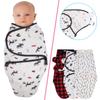 Baby Swaddle Wrap Newborn Blanket Cotton Cartoon Sleeping Bag Swaddle 3Pack