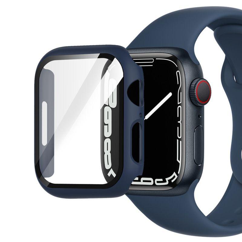 Премиальный ТПУ Бампер Полное Покрытие Для Apple Watch Серии 1-7 Защита от Царапин и Легкая Установка