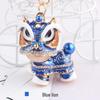 Chinese Lion Dance Cartoon Keychain Pendant