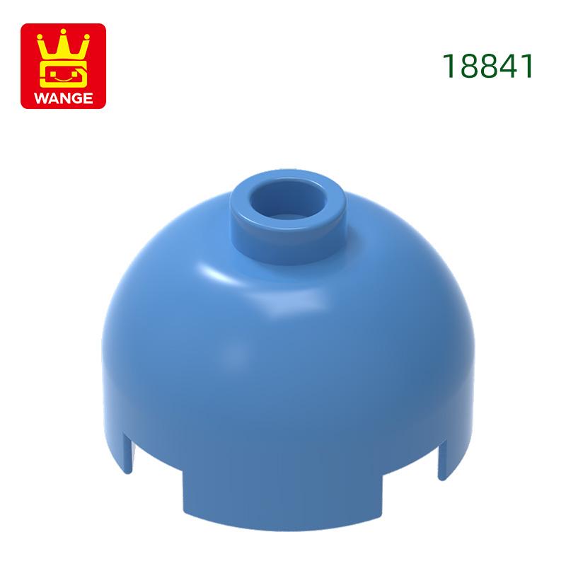 116 шт./лот 18841 Круглый 2x2 Кирпич с куполом-шариком, имеющий 1 отверстие, Кирпичики Moc, Цветные Аксессуары, Совместим с Кирпичиками DIY, Детская Игрушка