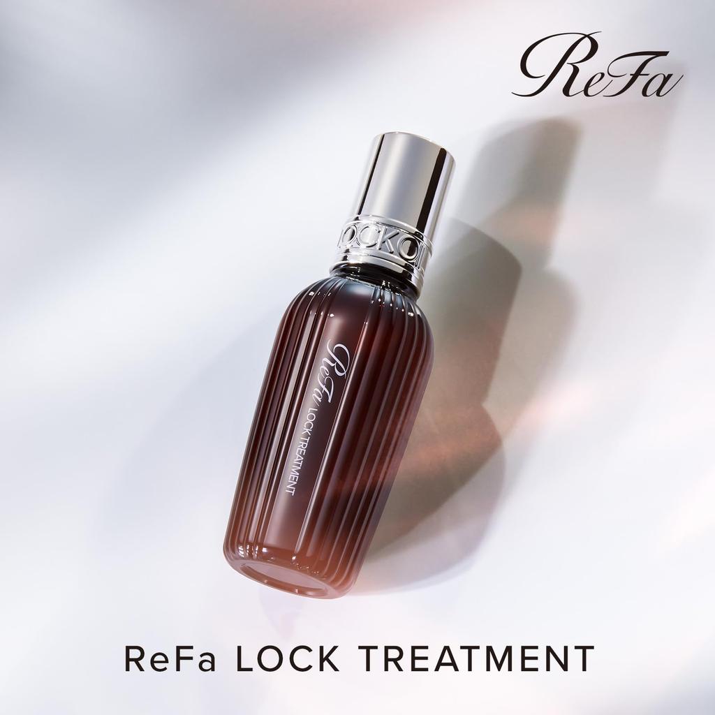 [Official Store Exclusive] ReFa LOCK OIL BLOOM + LOCK TREATMENT SET Shiny Hair Hair Care Hair Milk Styling Oil