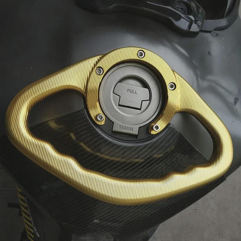 Ручка для пассажира мотоцикла Honda, Kawasaki, Suzuki, Yamaha - Подлокотник топливного бака для модификации заднего сиденья