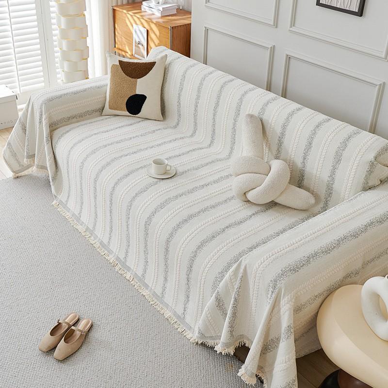 1PC Sofa Towel Geometric Nordic Wind Chenille Sofa Cover Cover Pad Autumn and Winter Home Textile Products