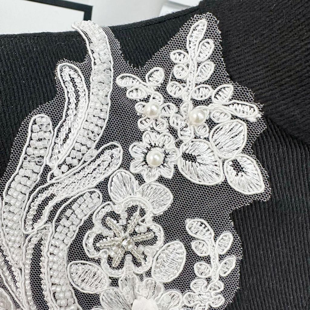 Lace Three-Dimensional Flower Bead Clothing To Flower Accessories, Handmade Diy Wedding Dress Decoration Fashion Accessories
